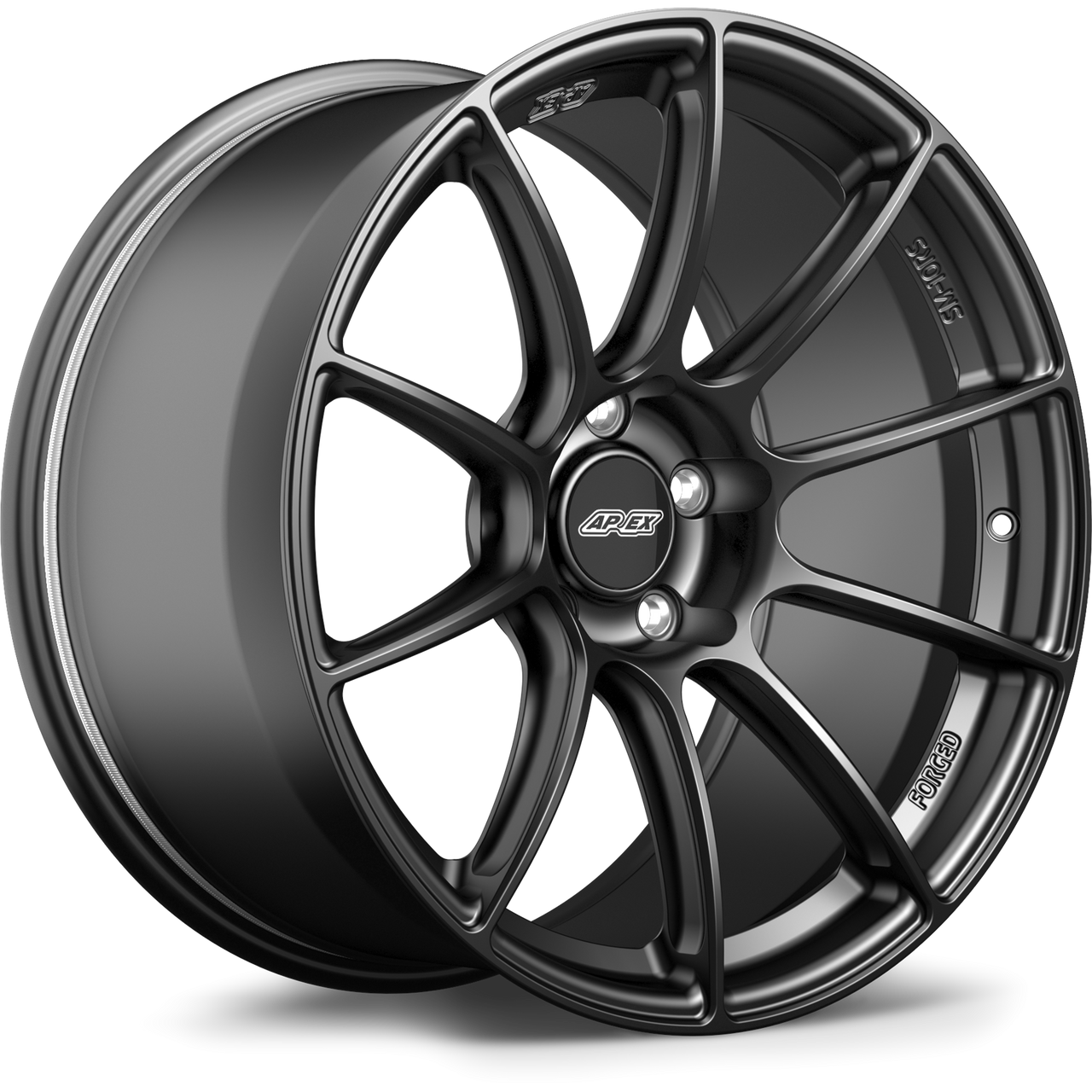 Apex SM-10RS 19x11 forged wheel Satin Black 5x130 ET48 SM10RS1911ET48-5130-716-NSBK
