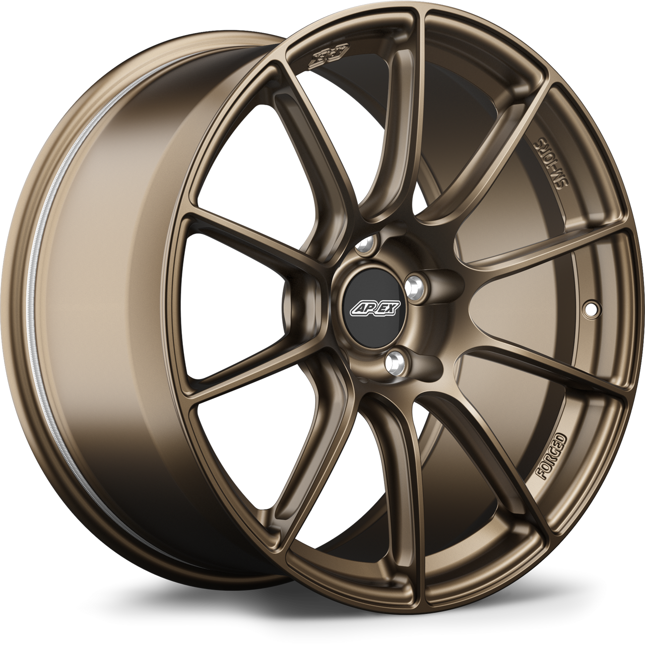 Apex SM-10RS 19x11 forged wheel Satin Bronze 5x114.3 ET52 SM10RS1911ET52-51143-705-NSBZ