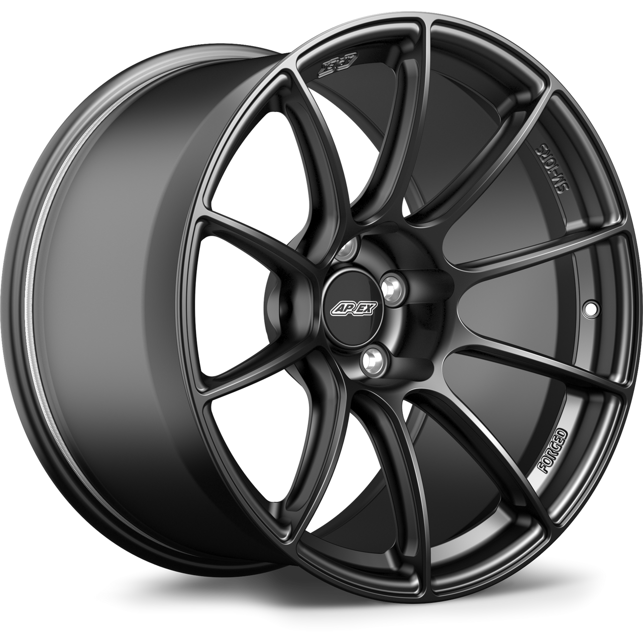 Apex SM-10RS 19x11 forged wheel Satin Black 5x120 ET9 SM10RS1911ET9-5120-671-NSBK