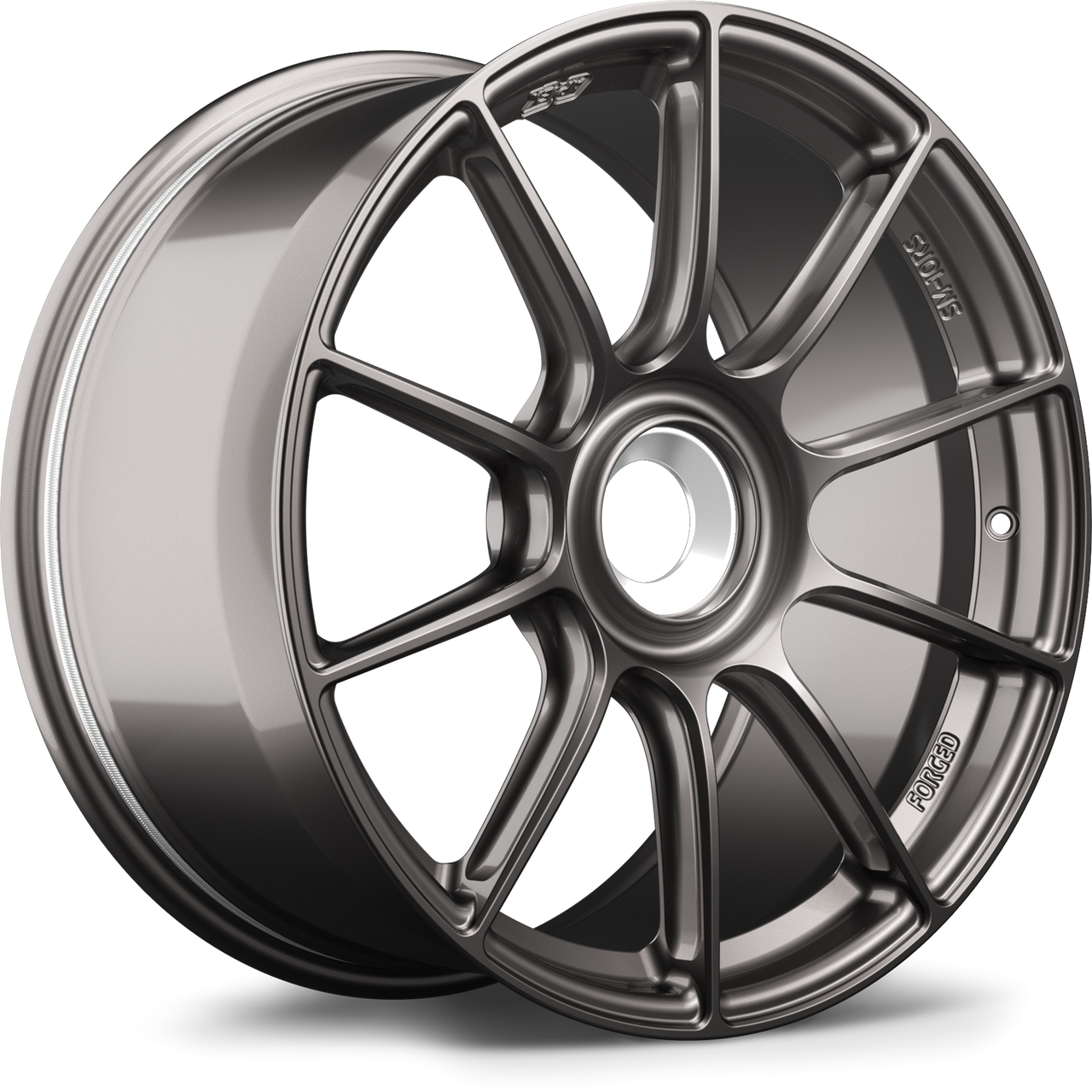 Apex SM-10RS 19x9.5 forged wheel Anthracite Porsche center lock ET50 SM10RS1995ET50-CL-PS-AN