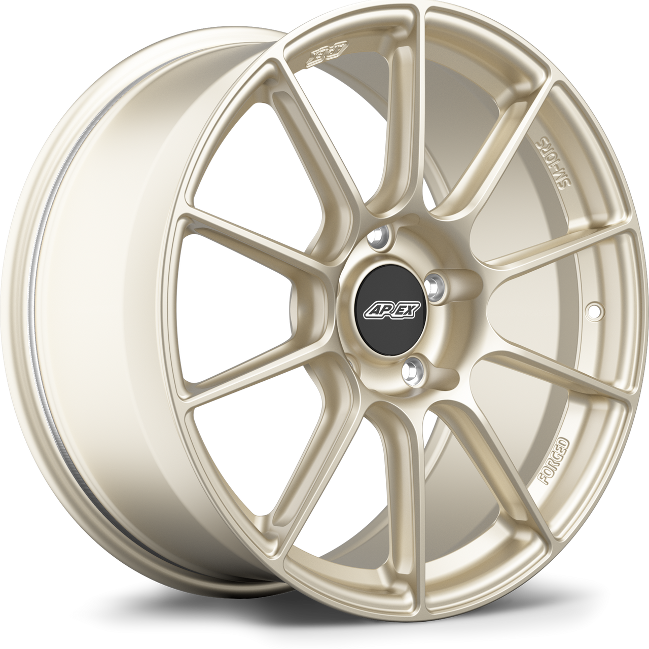 Apex SM-10RS 19x9 forged wheel Motorsport Gold 5x130 ET50 part number SM10RS199ET50-5130-716-MGD