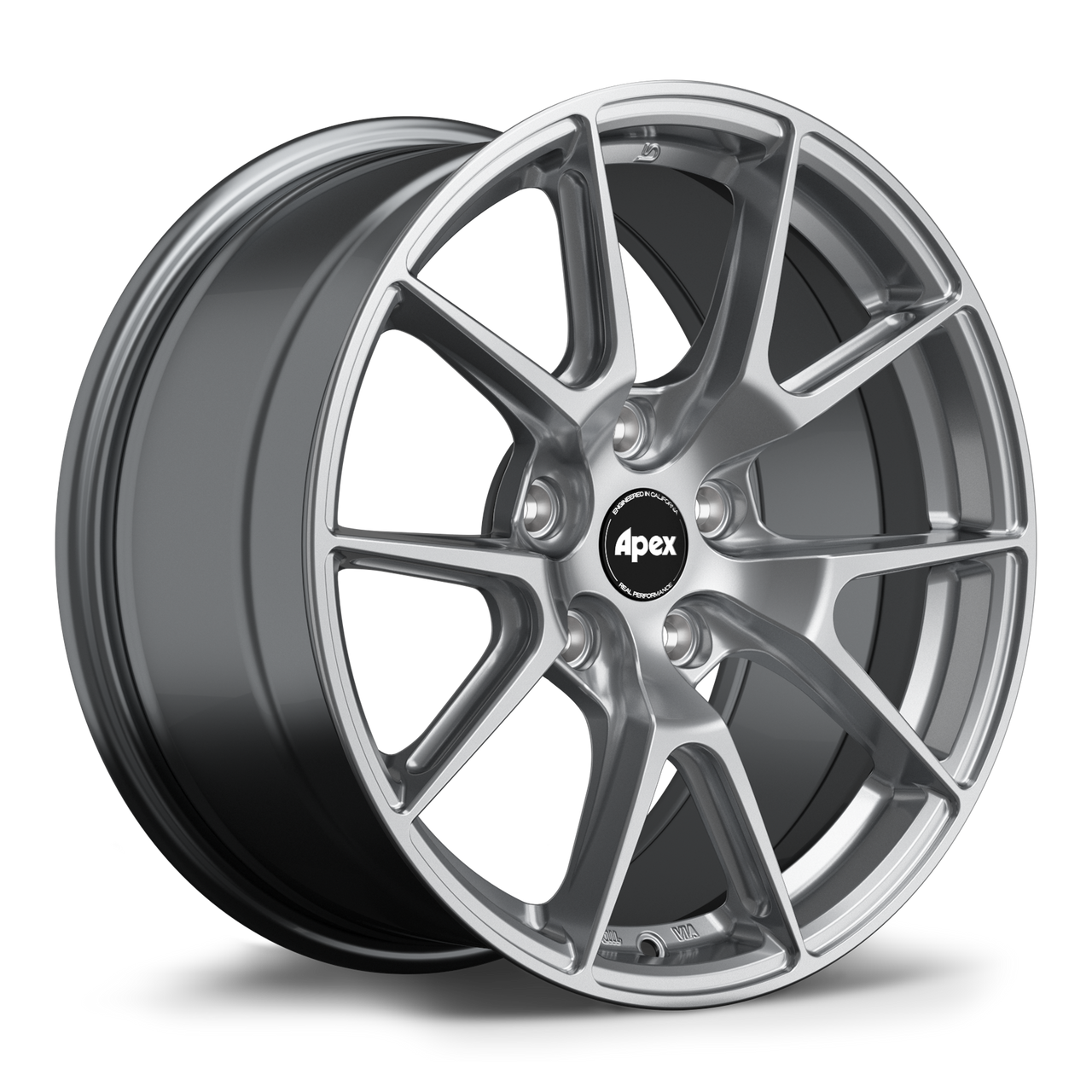 Apex VS-5 17x9 Hyper Black flow formed wheel 5x112 ET42 57.1mm center bore VS5179ET42-5112-571-NHBK