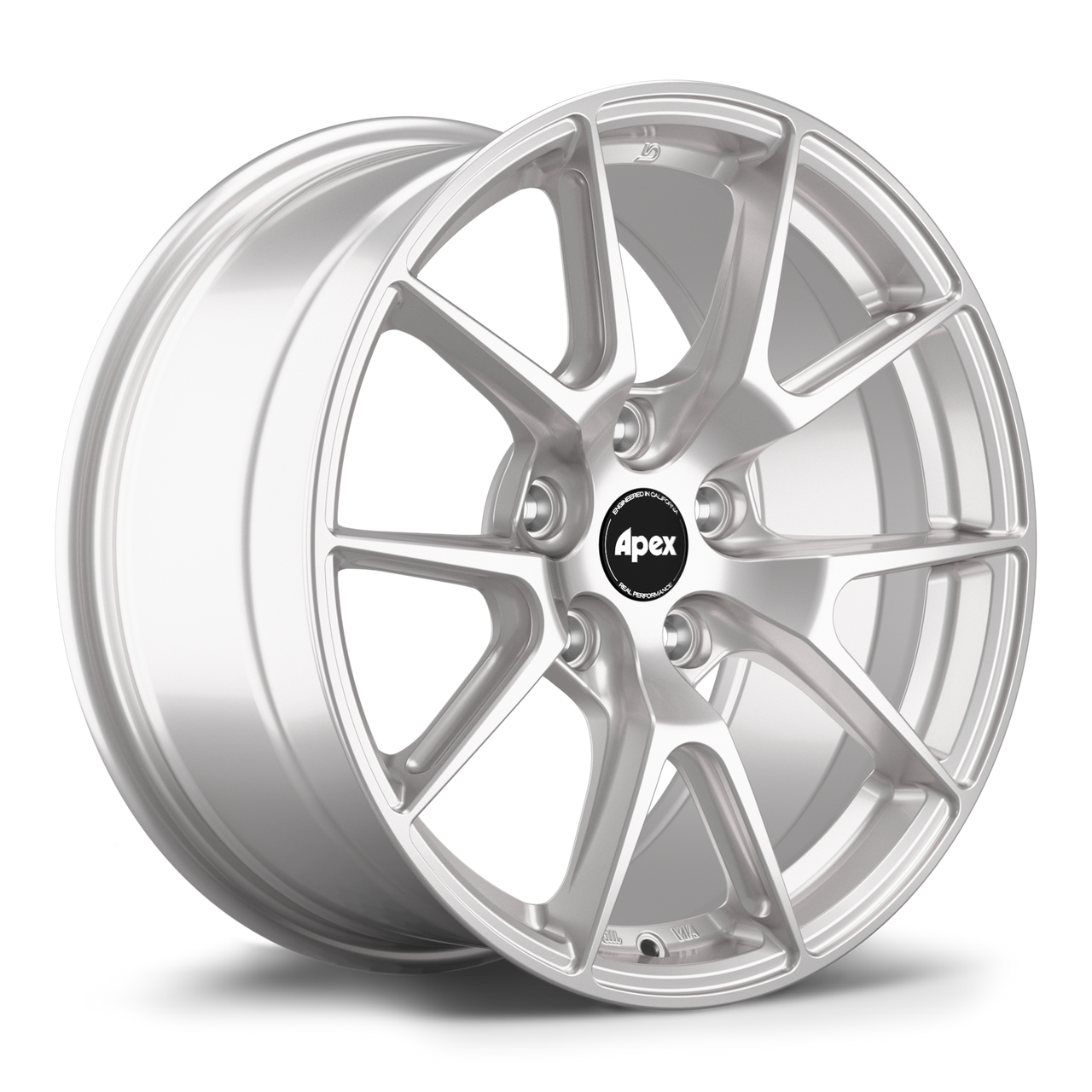 Apex VS-5 17x9 Race Silver flow formed wheel 5x112 ET42 57.1mm center bore VS5179ET42-5112-571-RS