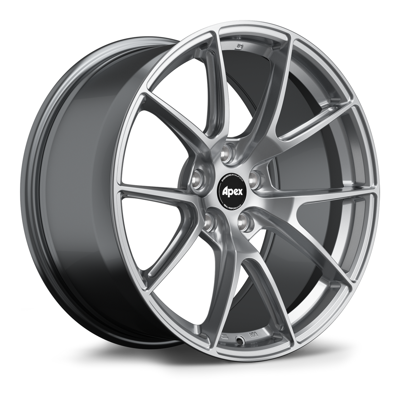 Apex VS-5 19x10.5 Flow Formed Wheel Hyper Black 5x120 ET45 part VS519105ET45-5120-7256-NHBK