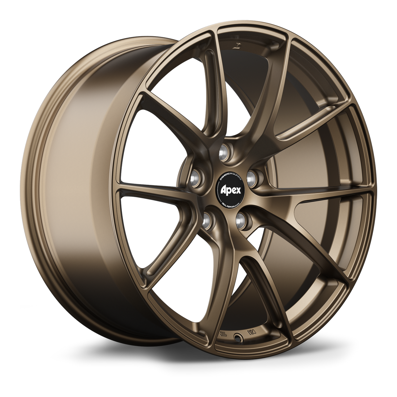 Apex VS-5 19x11 Flow Formed Wheel Satin Bronze 5x114.3 ET52 part number VS51911ET52-51143-705-SBZ