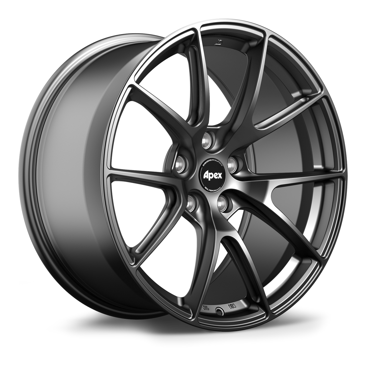 Apex VS-5 19x11 Flow Formed Wheel Satin Black 5x114.3 ET52 part number VS51911ET52-51143-705-SMBK