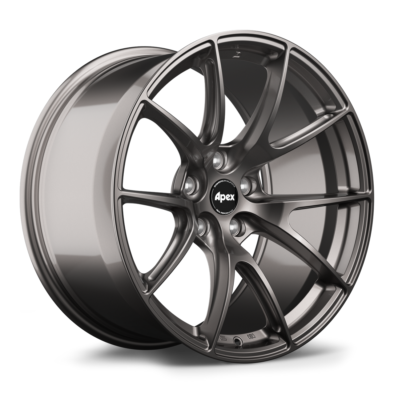 Apex VS-5 19x9.5 Anthracite flow formed wheel ET22 for BMW applications part VS51995ET22-5120-7256-AN
