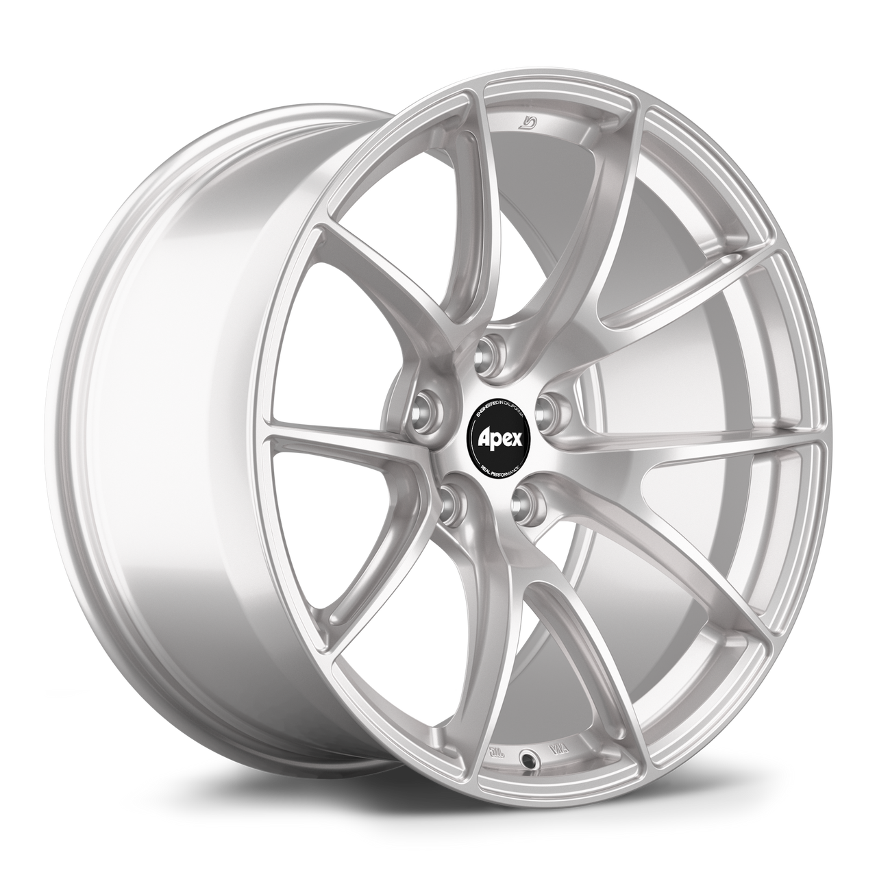 Apex VS-5 19x9.5 Race Silver flow formed wheel ET22 for BMW applications part VS51995ET22-5120-7256-RS