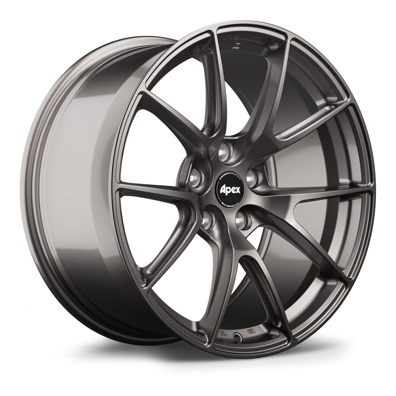Apex VS-5 19x9.5 Anthracite flow formed wheel ET28 for BMW applications part VS51995ET28-5120-7256-AN