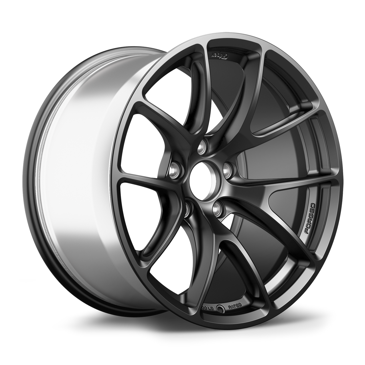 Apex VS-5RE 18x10.5 Satin Black forged wheel with 5x130 bolt pattern ET44 and 71.6mm center bore part VS5RE18105ET44-5130-716-NSBK