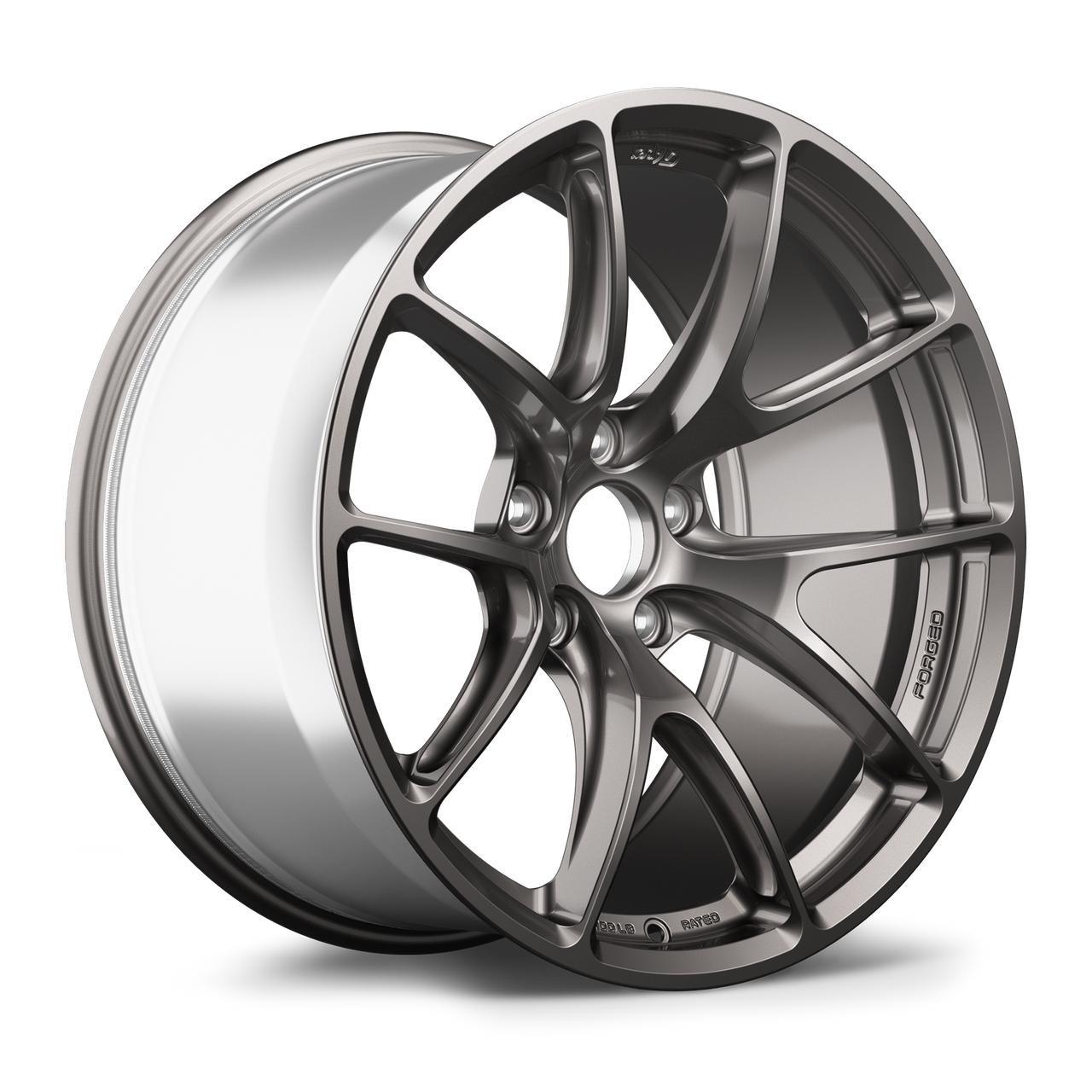 Apex VS-5RE 19x11 forged wheel in Brushed Clear for Chevrolet with 5x120 bolt pattern and ET28 offset part VS5RE1911ET28-5120-671-BC