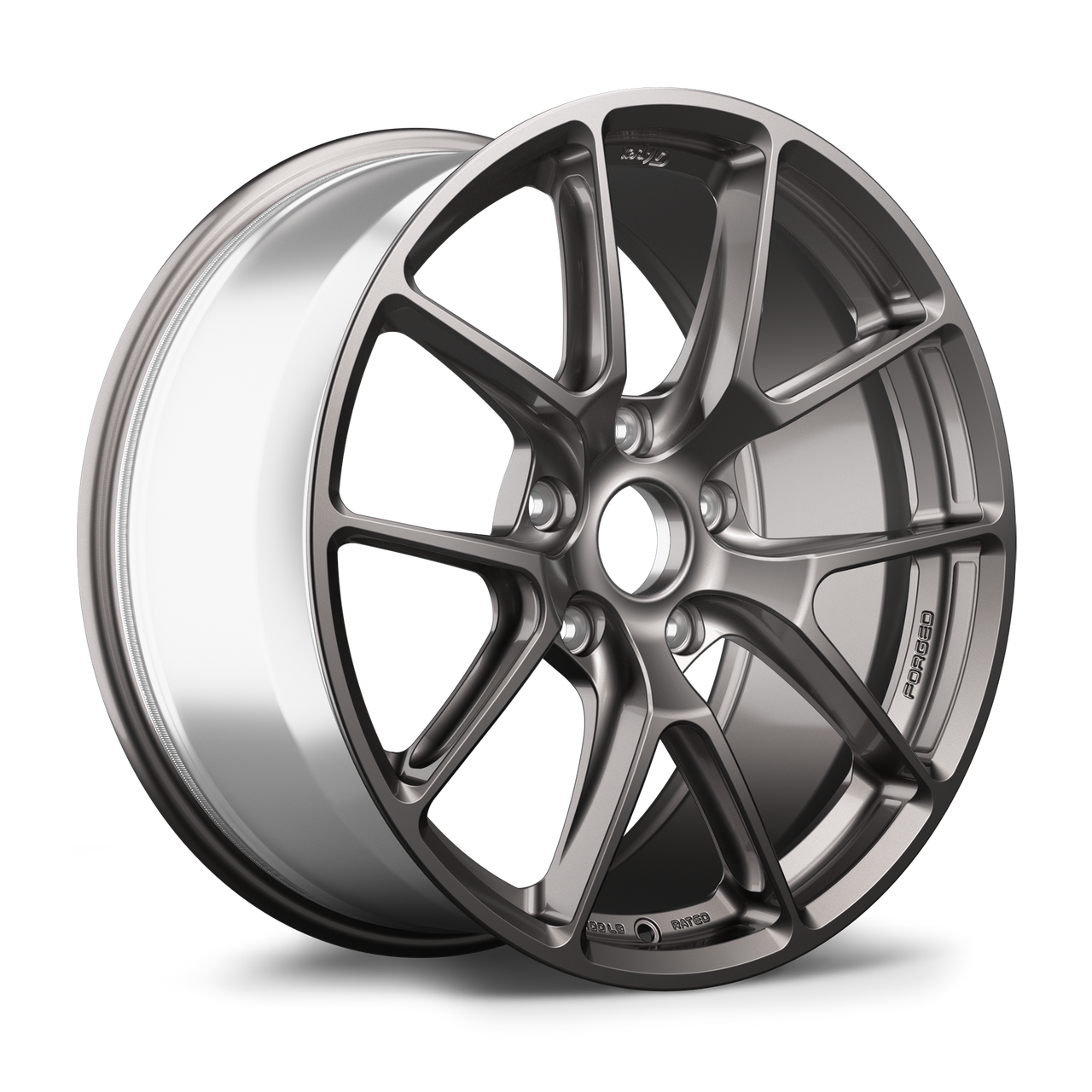 Apex VS-5RE 19x9 Anthracite forged wheel with 5x130 bolt pattern and ET48 offset for Porsche VS5RE199ET48-5130-716-AN