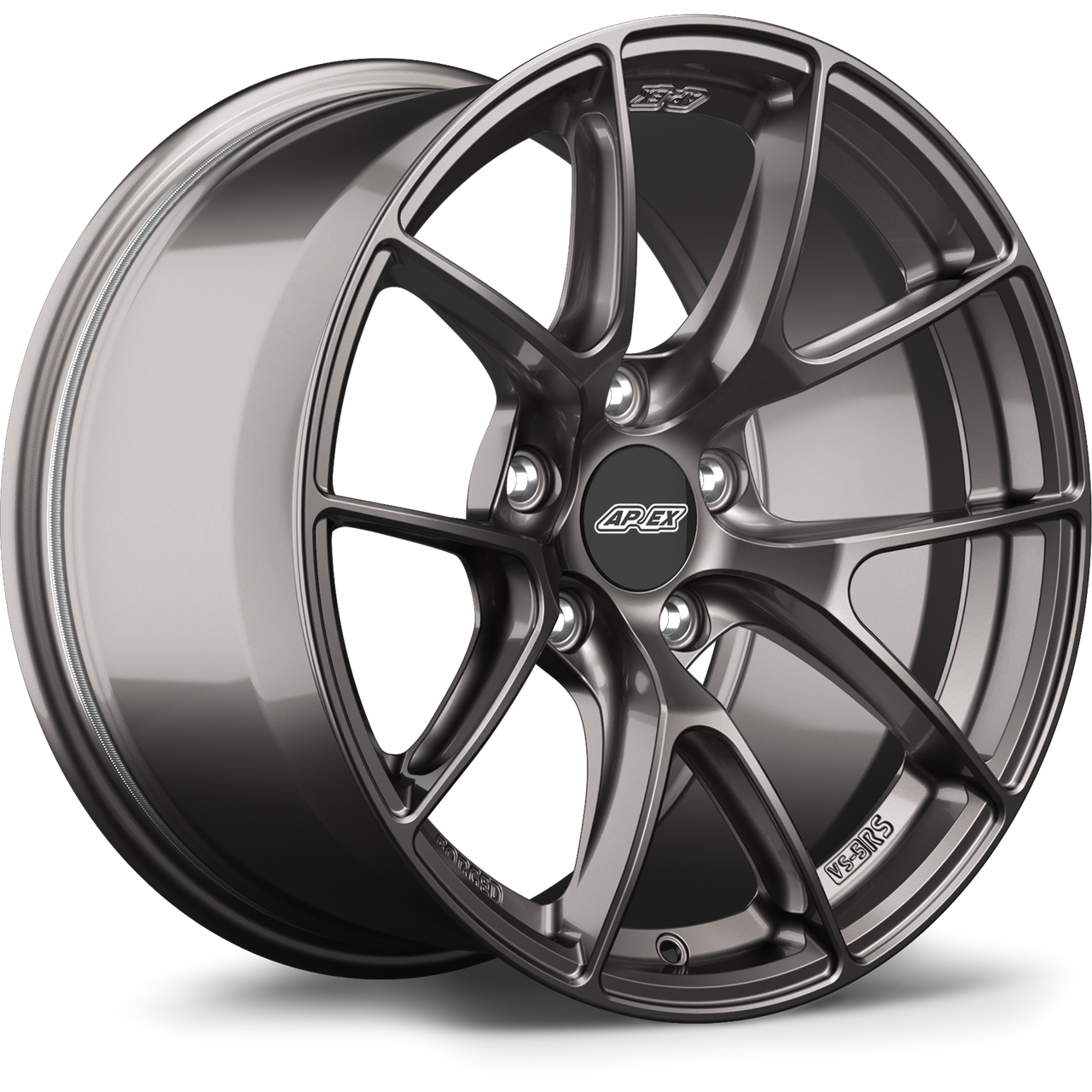 Apex VS-5RS 17x9 Anthracite forged wheel for BMW with 5x120 bolt pattern ET30 offset and 72.56mm center bore part VS5RS179ET30-5120-7256-AN