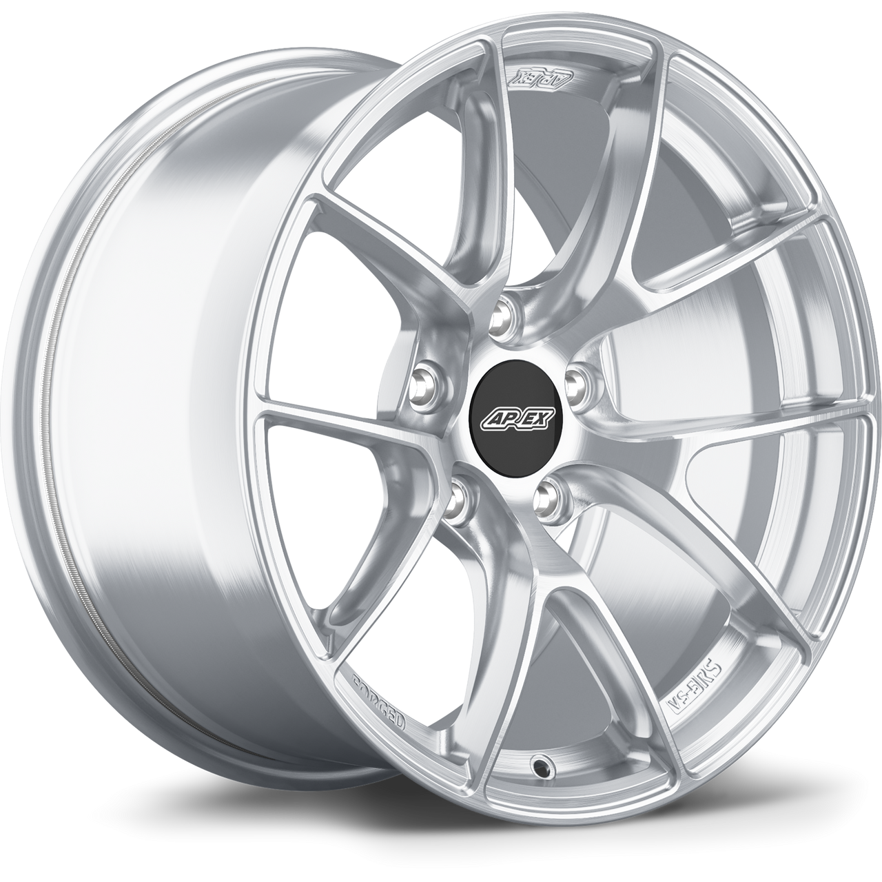 Apex VS-5RS 17x9 Brushed Clear forged wheel for BMW with 5x120 bolt pattern ET30 offset and 72.56mm center bore part VS5RS179ET30-5120-7256-BC