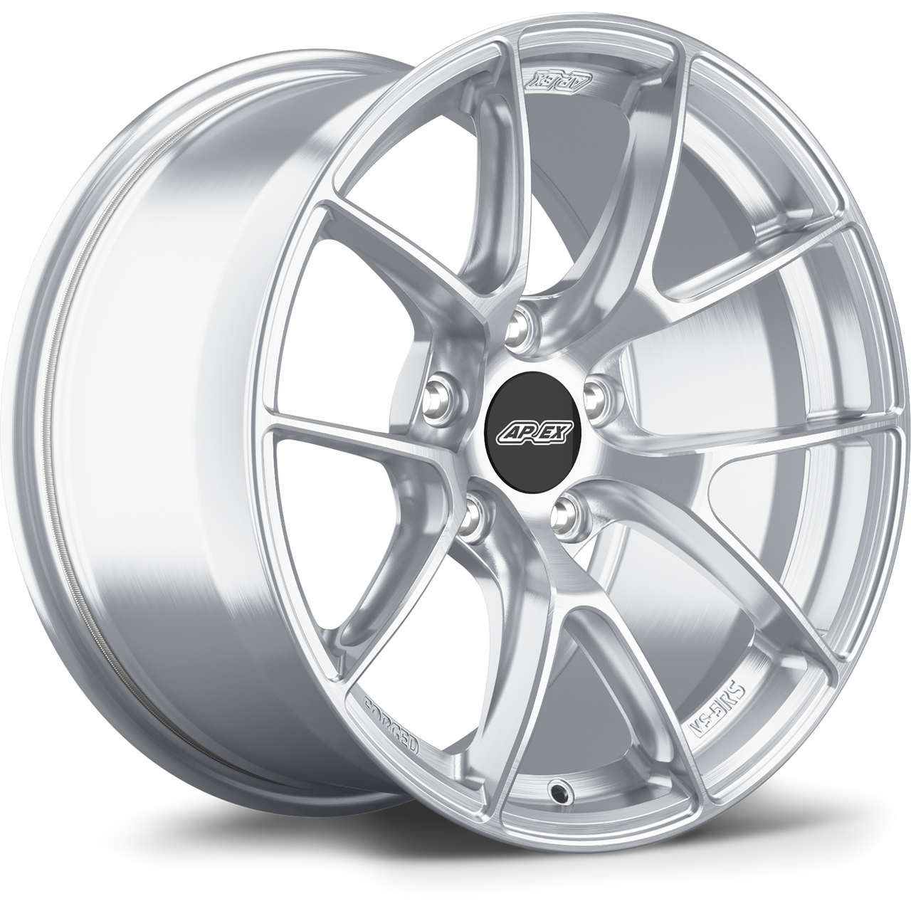 Apex VS-5RS 17x9 Brushed Clear forged wheel for Toyota 86 and Subaru BRZ with 5x100 bolt pattern ET35 offset part VS5RS179ET35-5100-561-BC