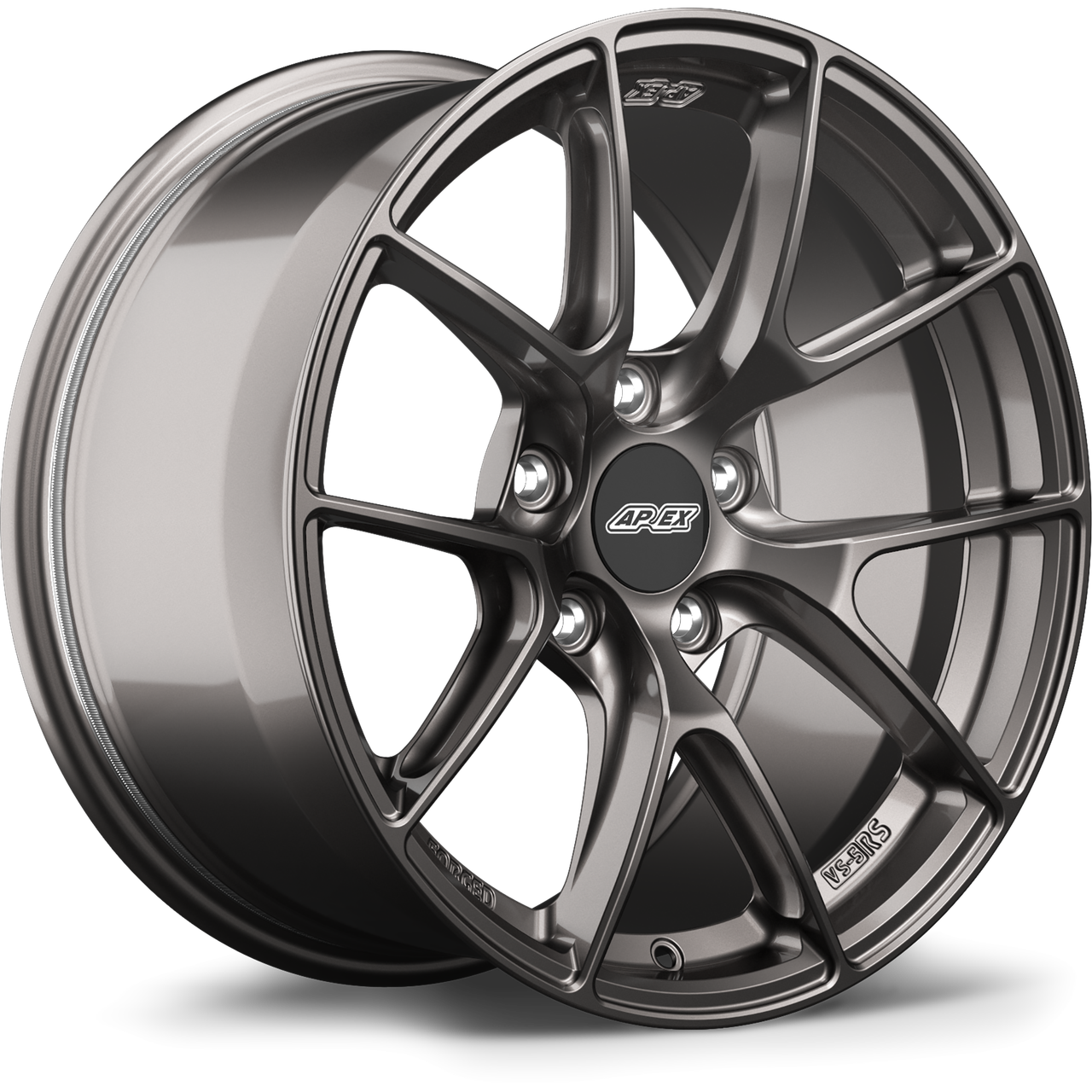 Apex VS-5RS 17x9 Anthracite forged wheel for BMW with 5x120 bolt pattern ET42 offset part VS5RS179ET42-5120-7256-AN