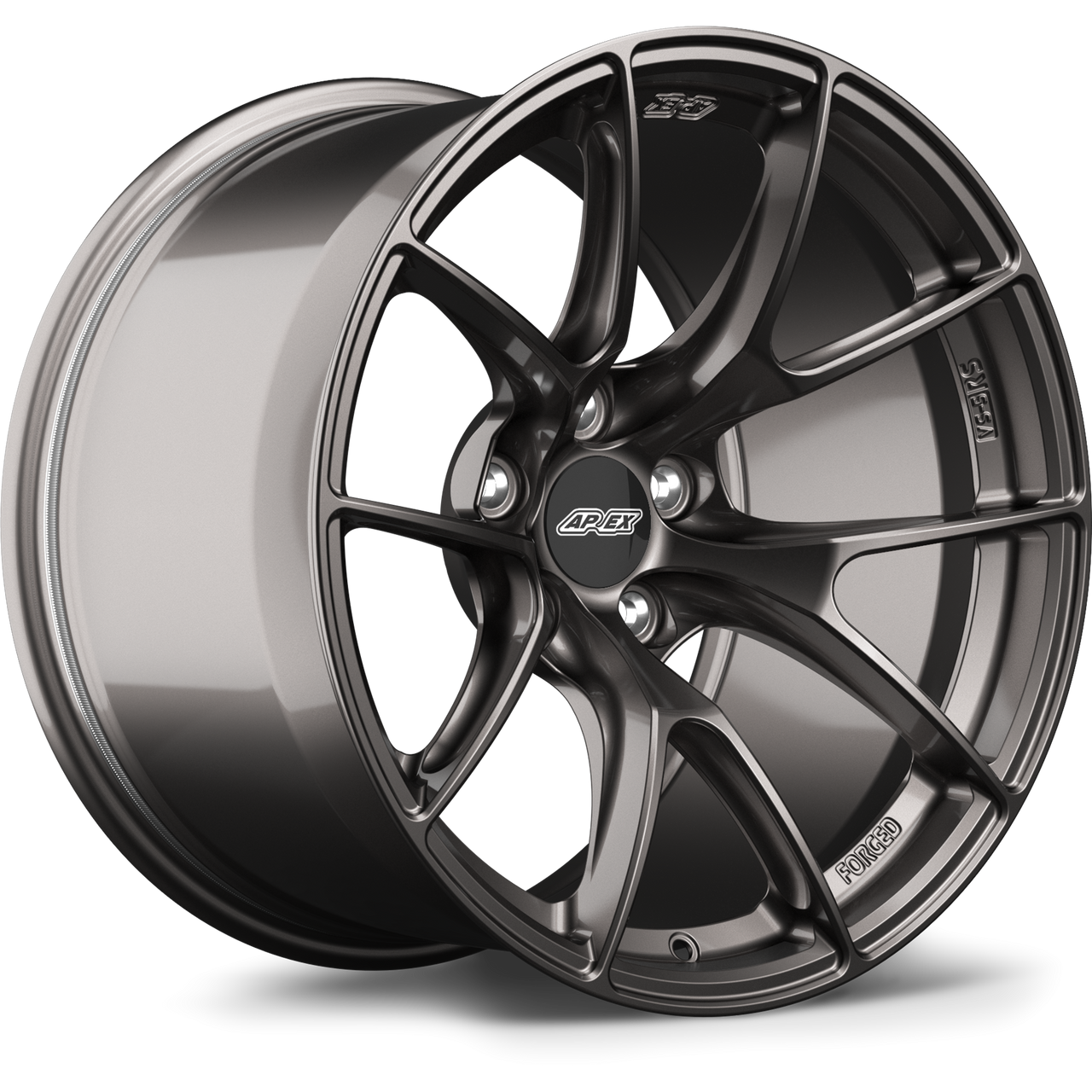 Apex VS-5RS 18x10.5 forged wheel Anthracite 5x114.3 ET15 Nissan VS5RS18105ET15-51143-661-AN