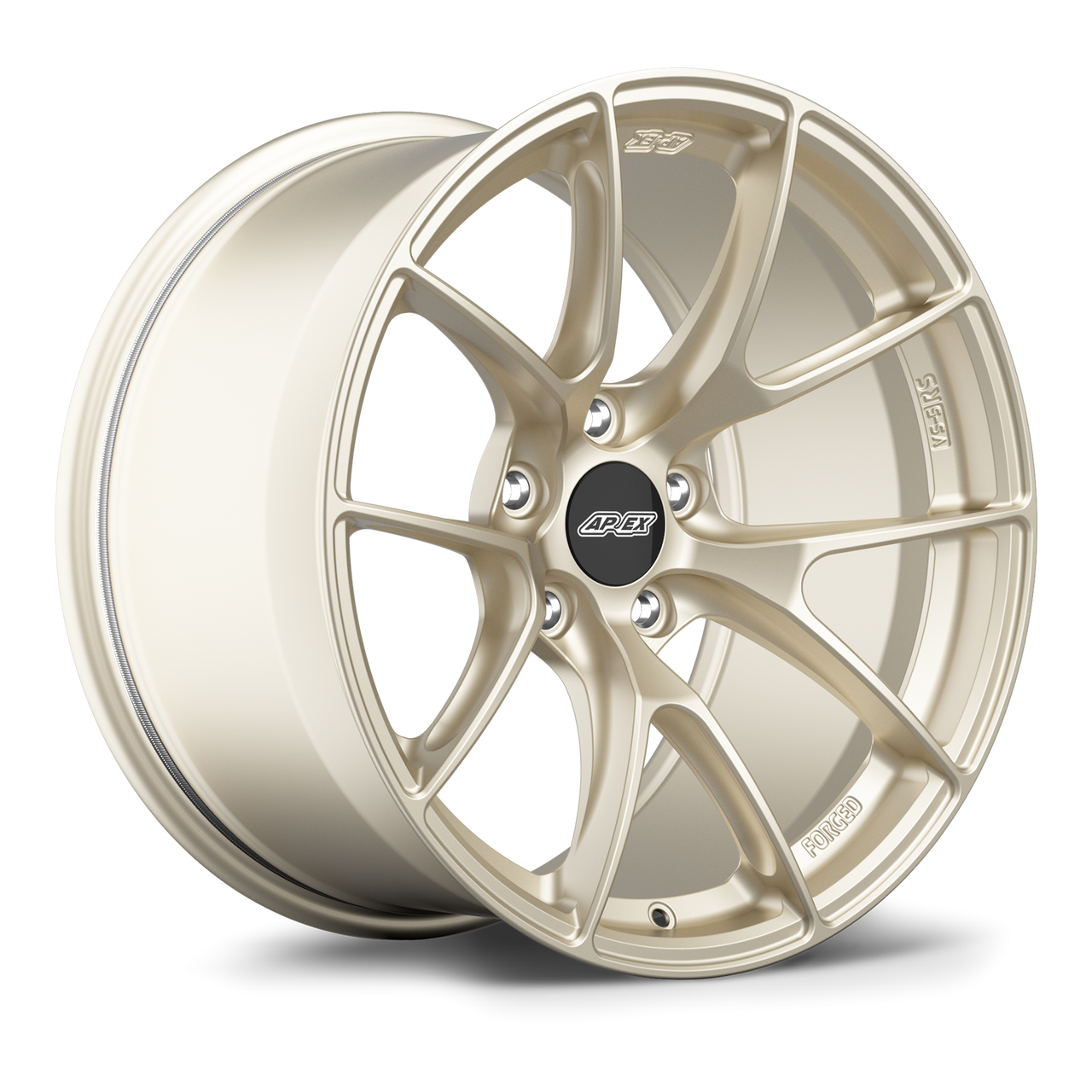 Apex VS-5RS 18x9.5 Motorsport Gold forged wheel with 5x120 bolt pattern ET22 for BMW applications