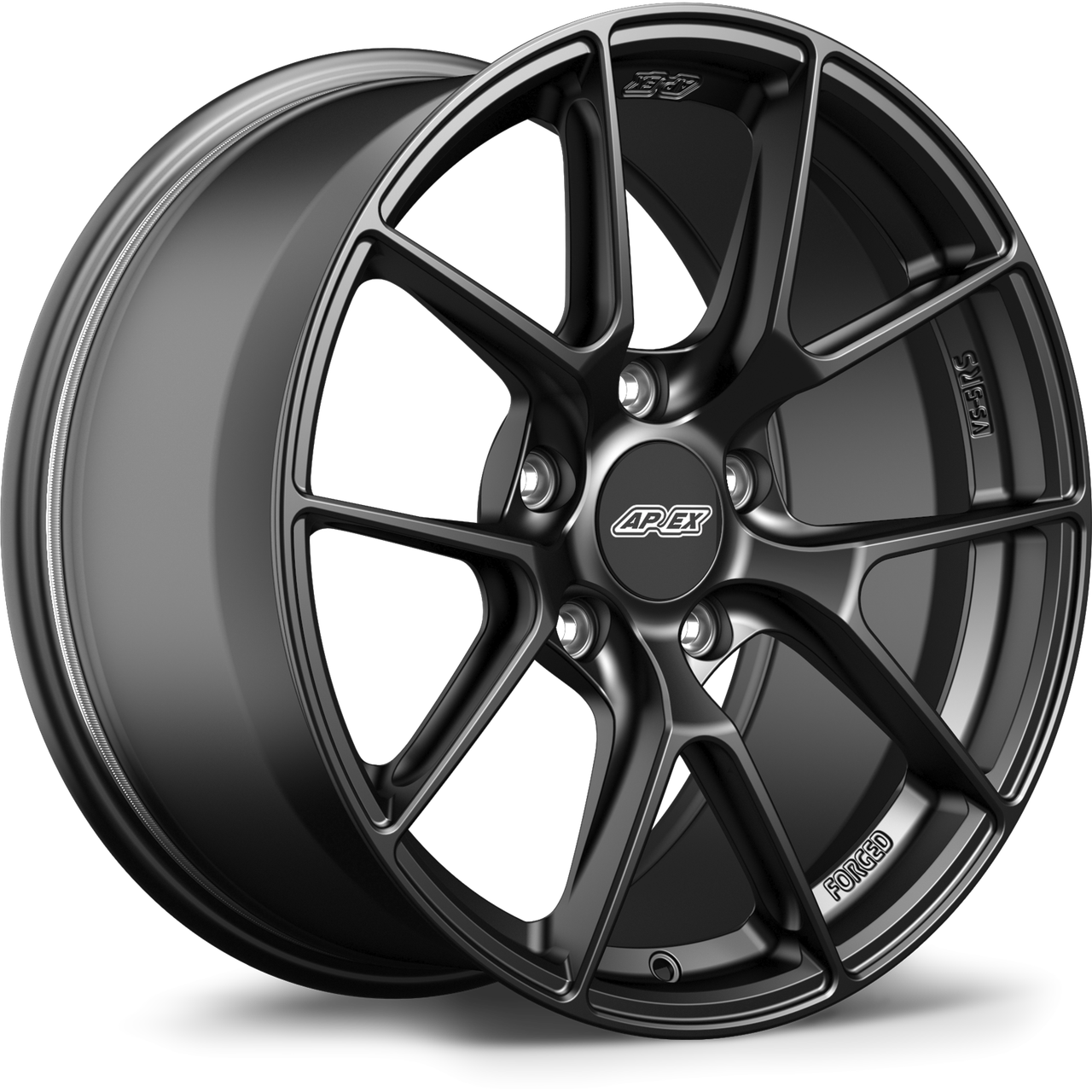 Apex VS-5RS 18x9 ET46 Satin Black forged Porsche wheel 5x130 VS5RS189ET46-5130-716-NSBK