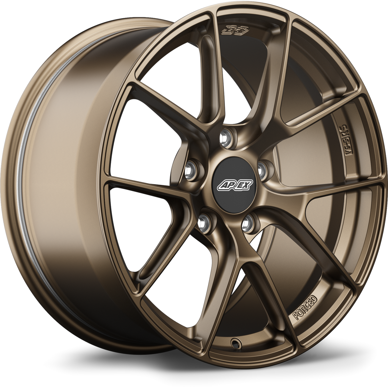 Apex VS-5RS 18x9 ET46 Satin Bronze forged Porsche wheel 5x130 VS5RS189ET46-5130-716-NSBZ