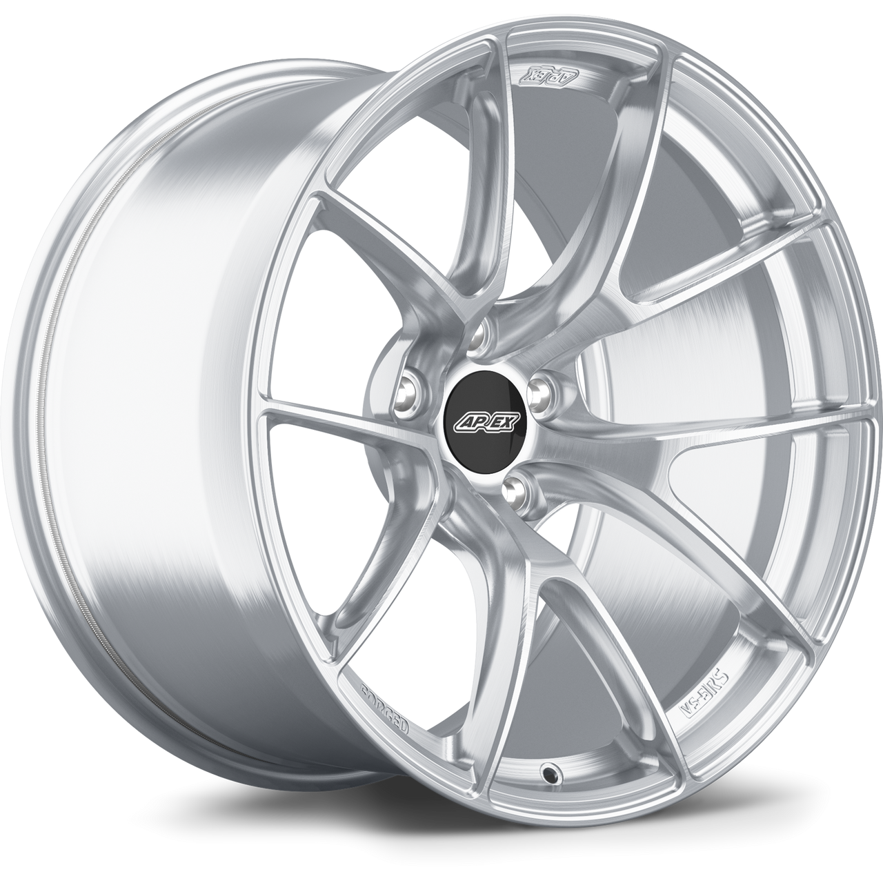 Apex VS-5RS 19x10.5 ET15 Brushed Clear forged Nissan wheel 5x114.3 VS5RS19105ET15-51143-661-BC