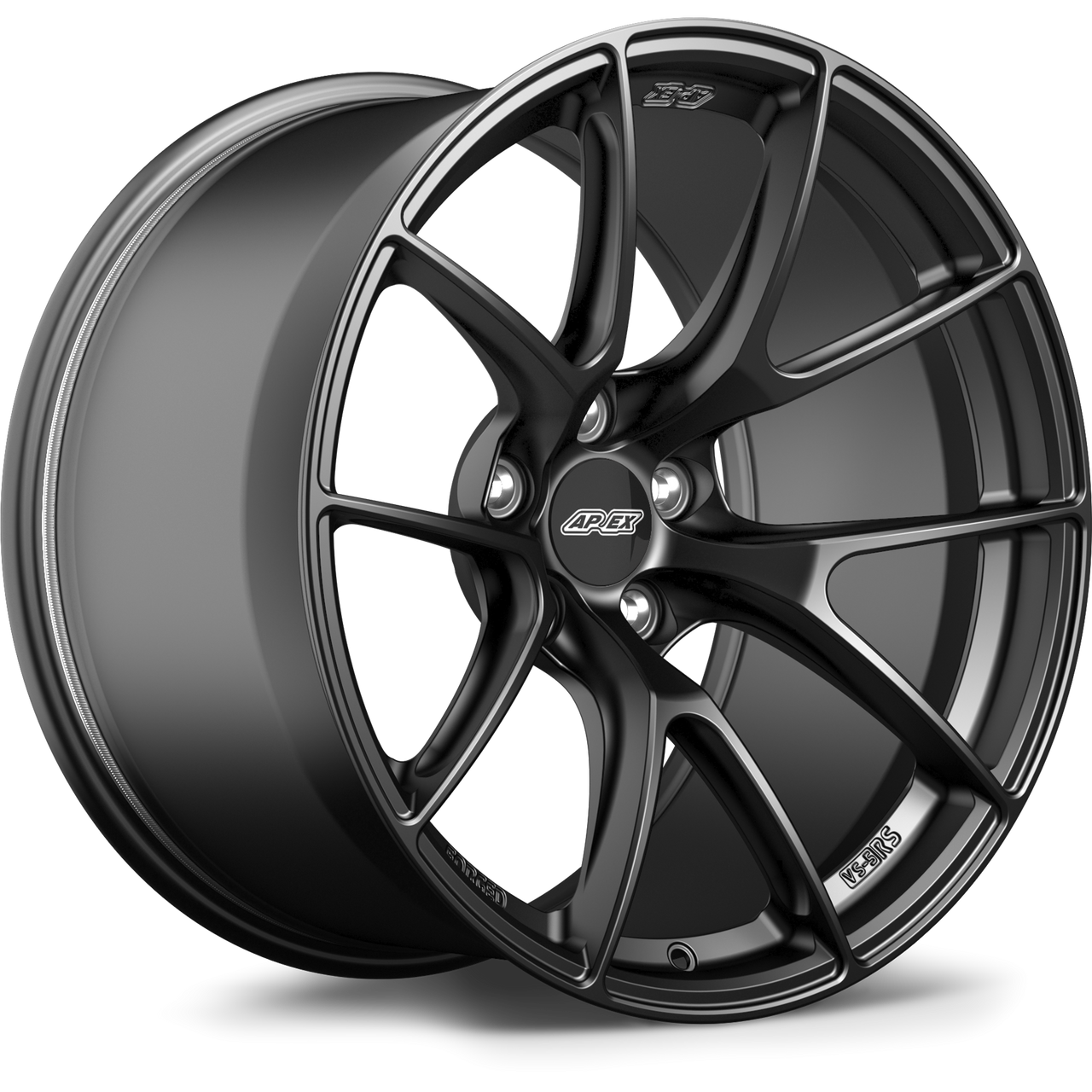 Satin Black Apex VS-5RS 19x10 forged BMW performance wheel with 5x112 bolt pattern ET12 and 66.6mm center bore