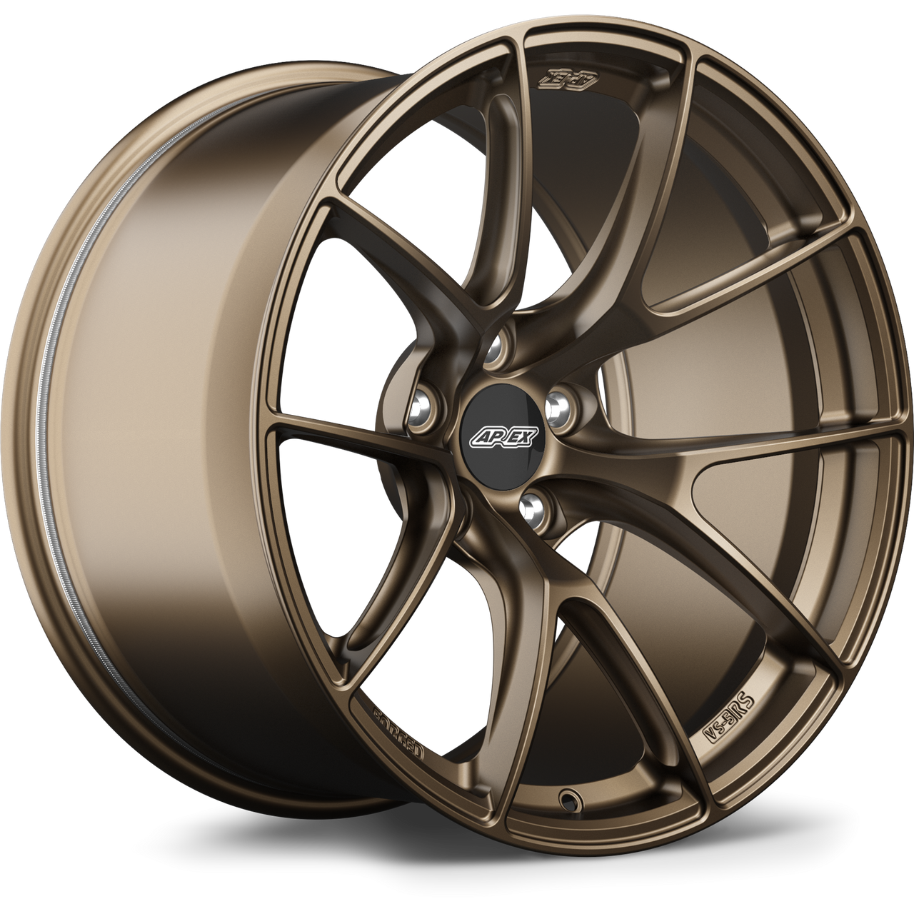 Satin Bronze Apex VS-5RS 19x11 forged performance wheel for BMW with 5x112 bolt pattern ET22 and 66.6mm center bore