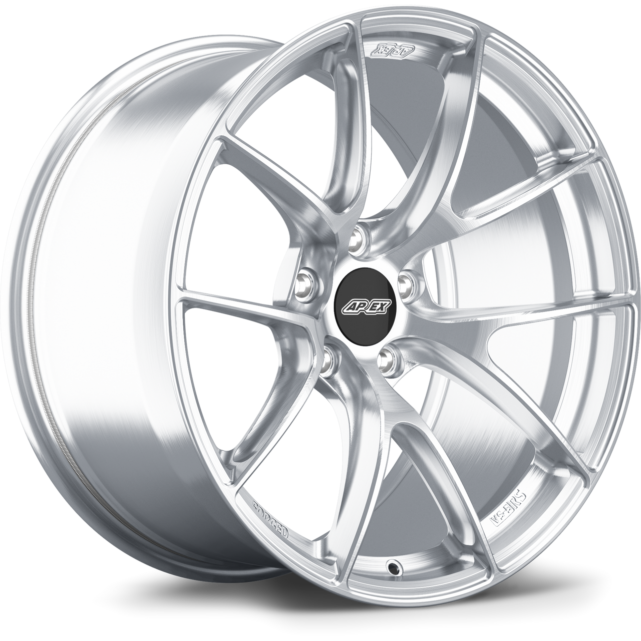 Apex VS-5RS 19x12.5 forged wheel Brushed Clear 5x120.65 ET55 70.3mm bore for Chevrolet performance applications