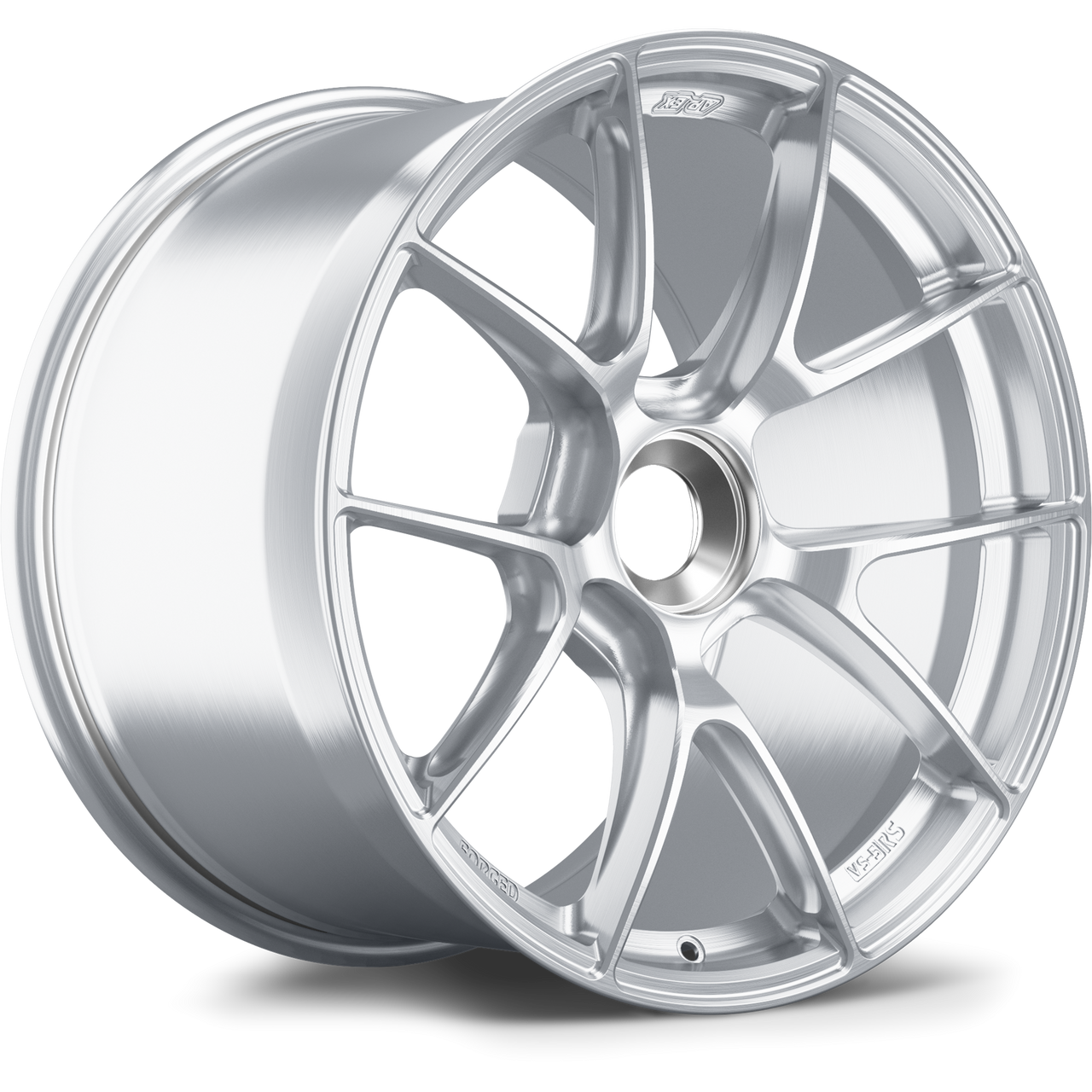 Apex VS-5RS 19x12 Brushed Clear forged Porsche Center Lock wheel ET63
