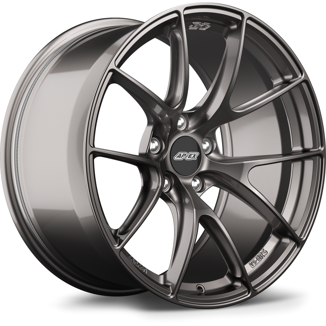 Race Silver Apex VS-5RS forged wheel Part VS5RS1995ET22-5120-7256-RS for BMW performance applications