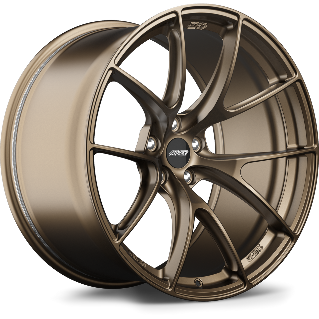 Satin Bronze Apex VS-5RS Sprint Line 20x11 forged BMW wheel with 5x112 bolt pattern ET18 VS5RS2011ET18-5112-666-NSBZ