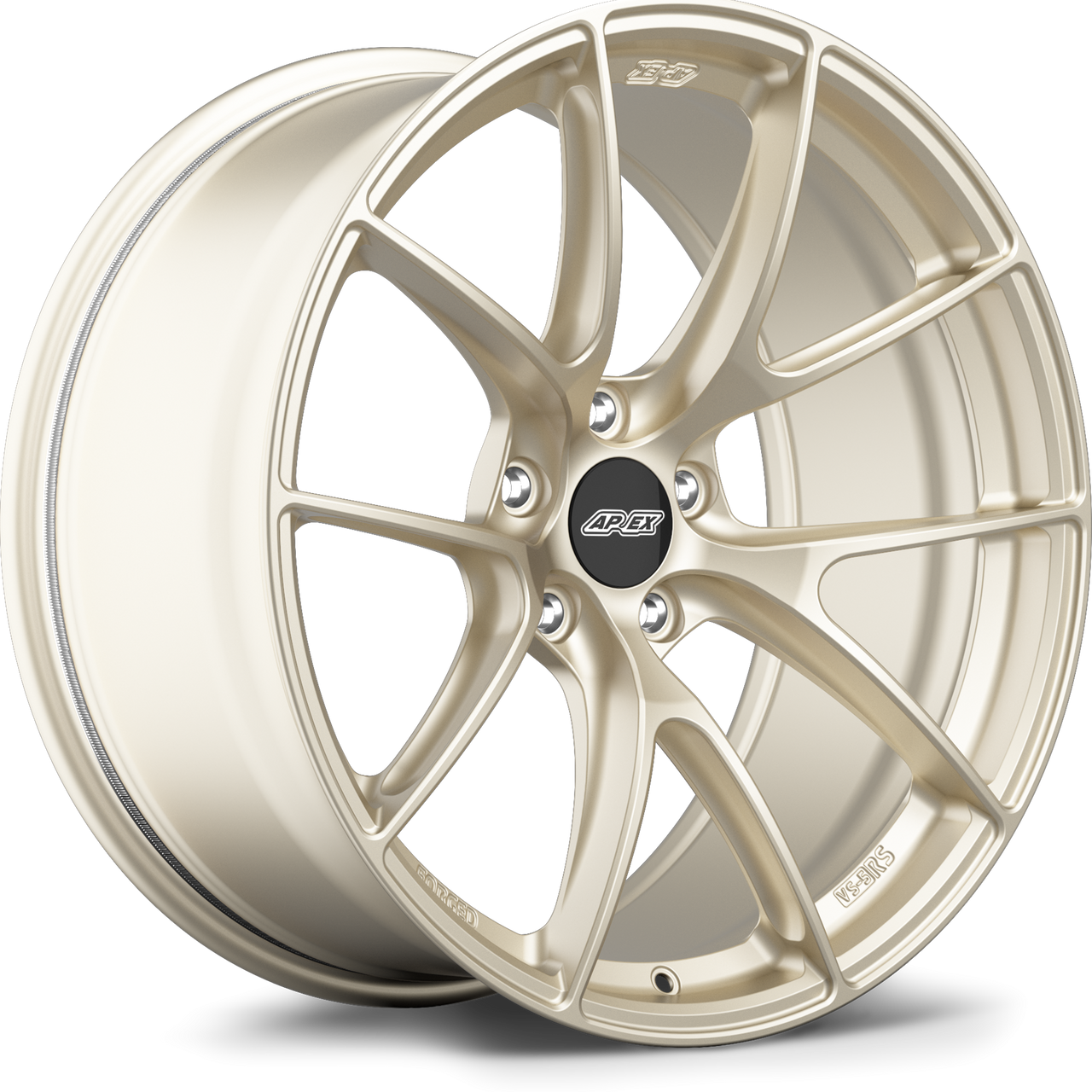 Motorsport Gold Apex VS-5RS 20x11 forged performance wheel with 5x120 bolt pattern ET44 for BMW applications