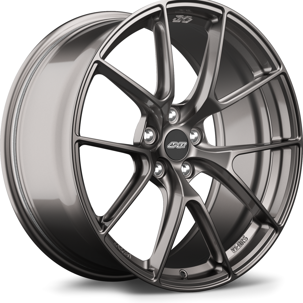 Anthracite Apex VS-5RS 20x11 forged performance wheel with 5x114.3 bolt pattern ET52 for Ford applications