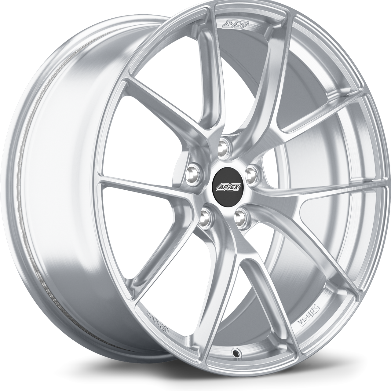 Apex VS-5RS 20x9.5 forged Brushed Clear Porsche Center Lock wheel ET44 101mm center bore VS5RS2095ET44-CL-PS-BC