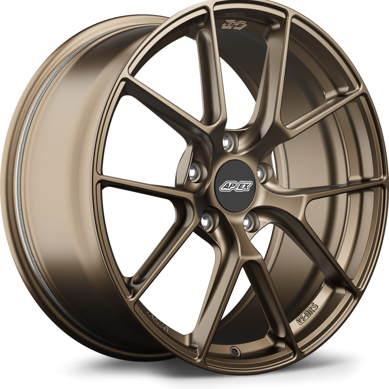 Satin Bronze Apex VS-5RS forged 20x9 wheel for Porsche with 5x130 bolt pattern ET41 and 71.6mm center bore