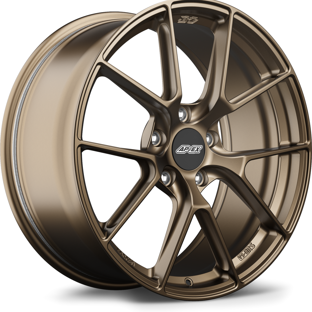 Satin Bronze Apex VS-5RS forged 20x9 wheel for Porsche with 5x130 bolt pattern ET44 and 71.6mm center bore