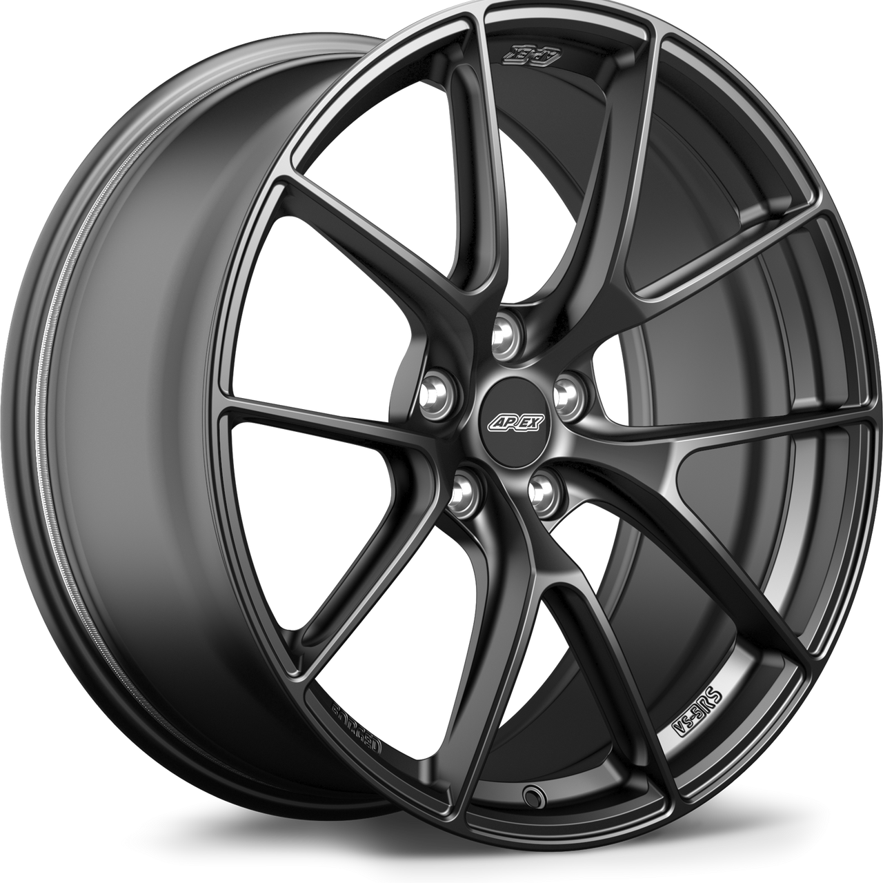 Apex VS-5RS 20x9 ET47 Porsche Center Lock forged wheel Satin Black VS5RS209ET47-CL-PS-NSBK