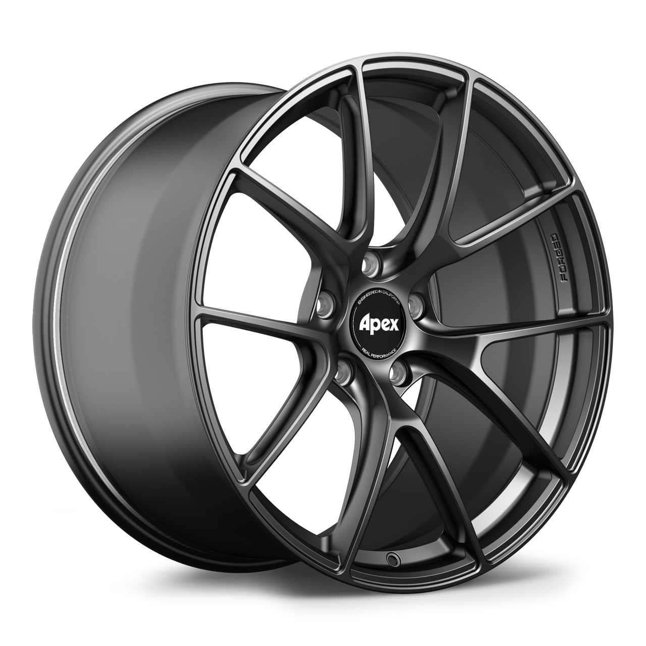Satin Black Apex VS-5RS 21x11.5 forged Porsche wheel 5x130 ET58 part VS5RS21115ET58-5130-716-NSBK