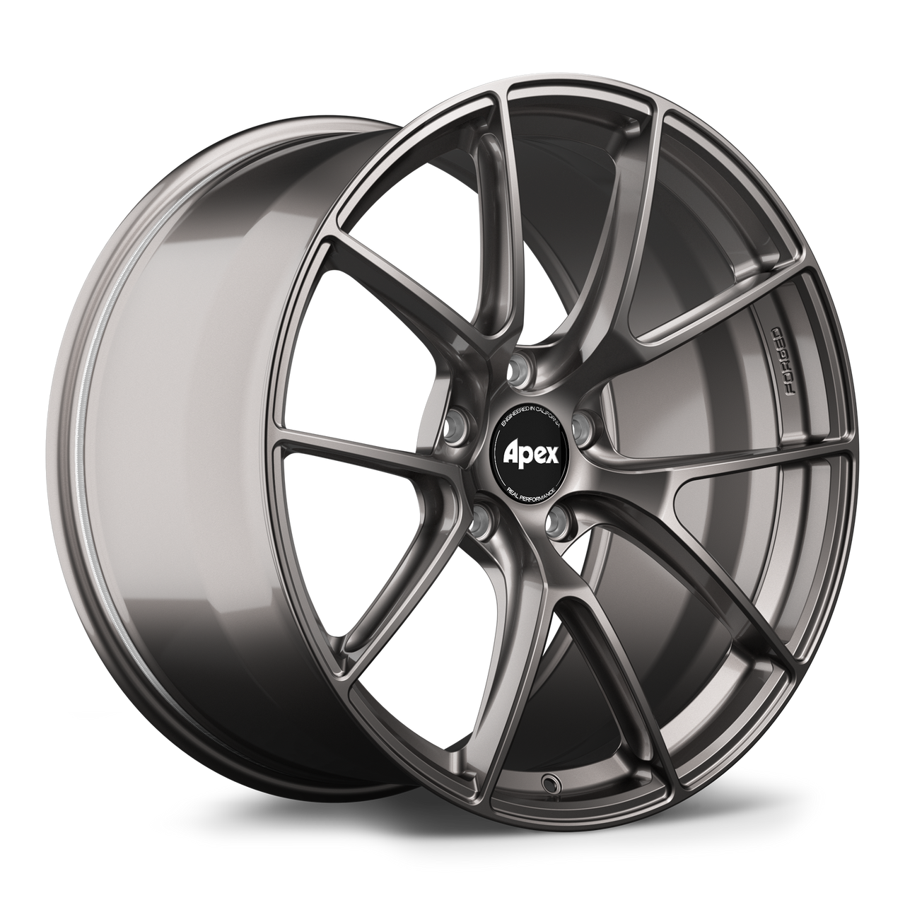 Anthracite Apex VS-5RS 21x12 forged Porsche Center Lock wheel ET44 part VS5RS2112ET44-CL-PS-AN