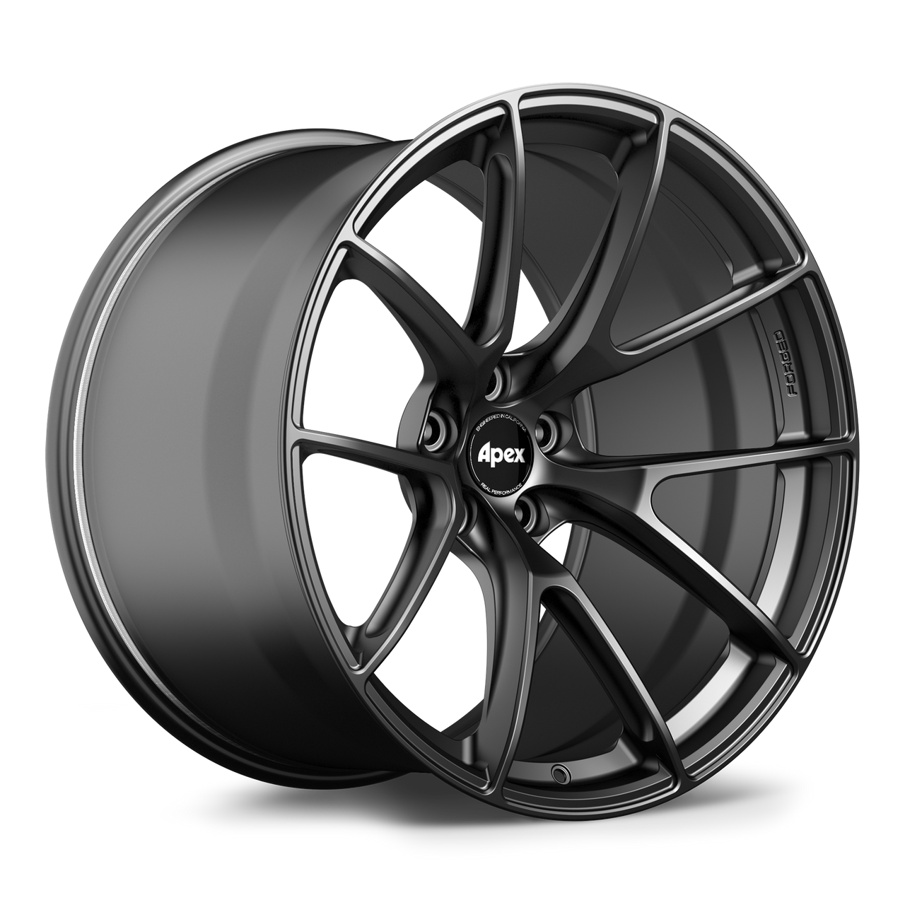 Satin Black Apex VS-5RS 21x13 forged Chevrolet wheel 5x120 ET22 part VS5RS2113ET22-5120-671-NSBK