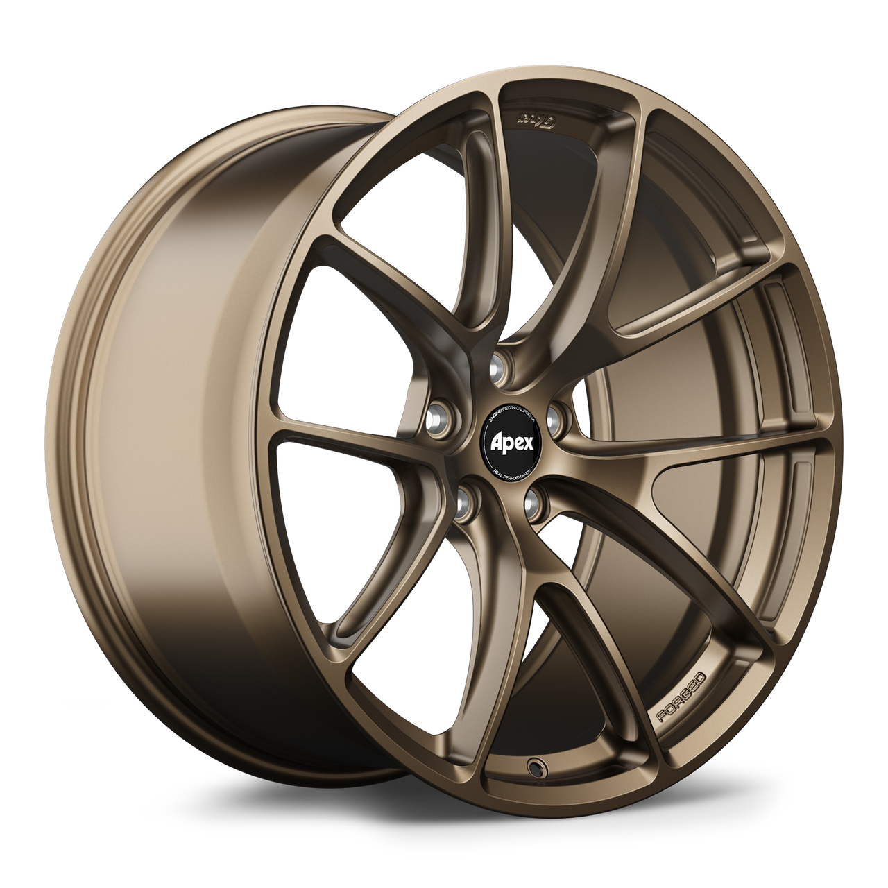 Satin Bronze Apex VS-5RX 20x9.5 forged Touring wheel for Tesla part VS5RX2095ET32-5120-641-NSBZ