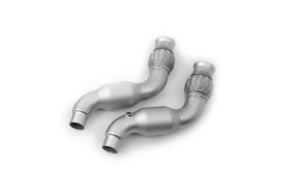 LTH High Flow Track Only Connection Pipes Titan Finish (2015 - 2026 Mustang GT) FDCP00001T