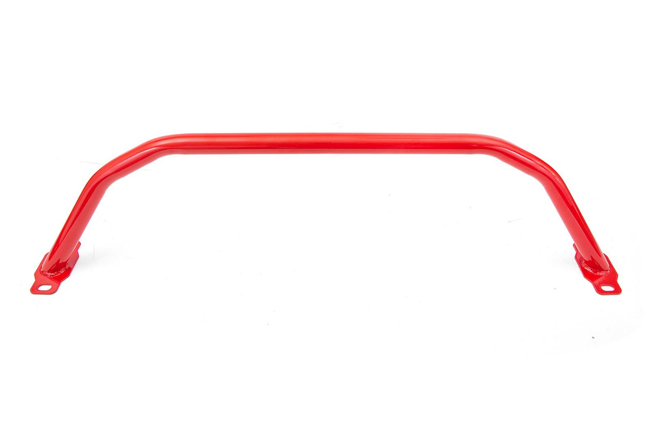 BMR Front Bumper Support - Lightweight Chromoly - Red (1990 - 1993 Mustang / 1999 - 2004 Mustang) MBS001R