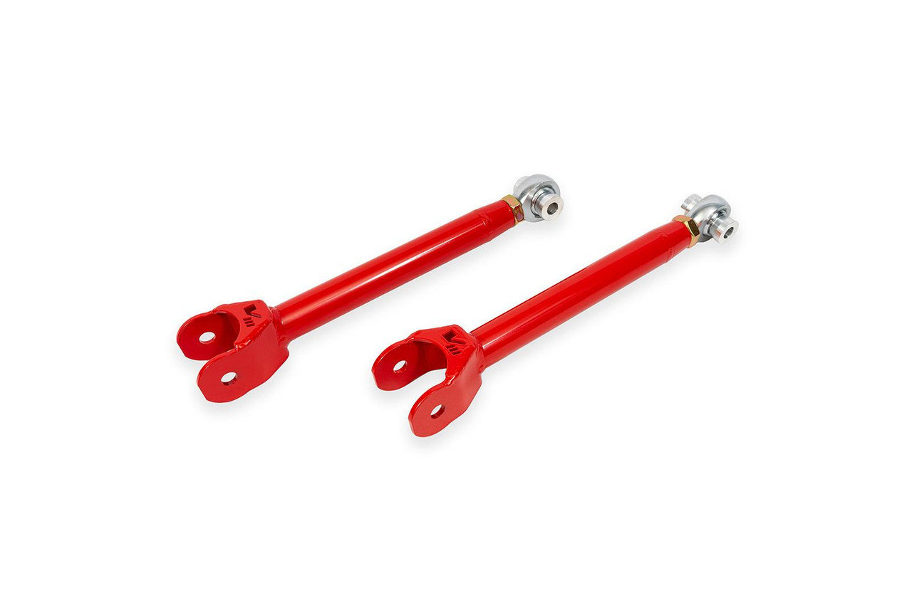 BMR Single Adjustable Lower Trailing Arms - Rod Ends - Red (2015 - 2019 CTS-V) LTA631R