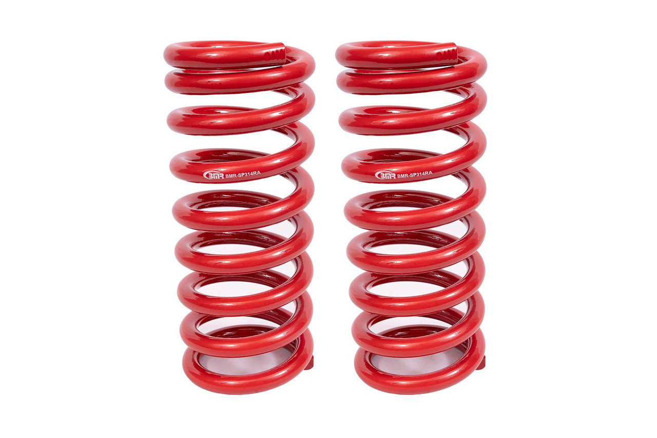 BMR Front Lowering Springs - 3" Drop - Red (1967 - 1969 F-Body / 1968 - 1974 X-Body Small Block) SP314R