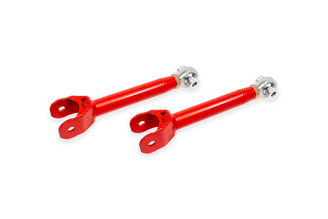 BMR Rear Upper Trailing Arms w/Rod Ends Single Adjustable - Red (2015 - 2019 CTS-V) UTA631R