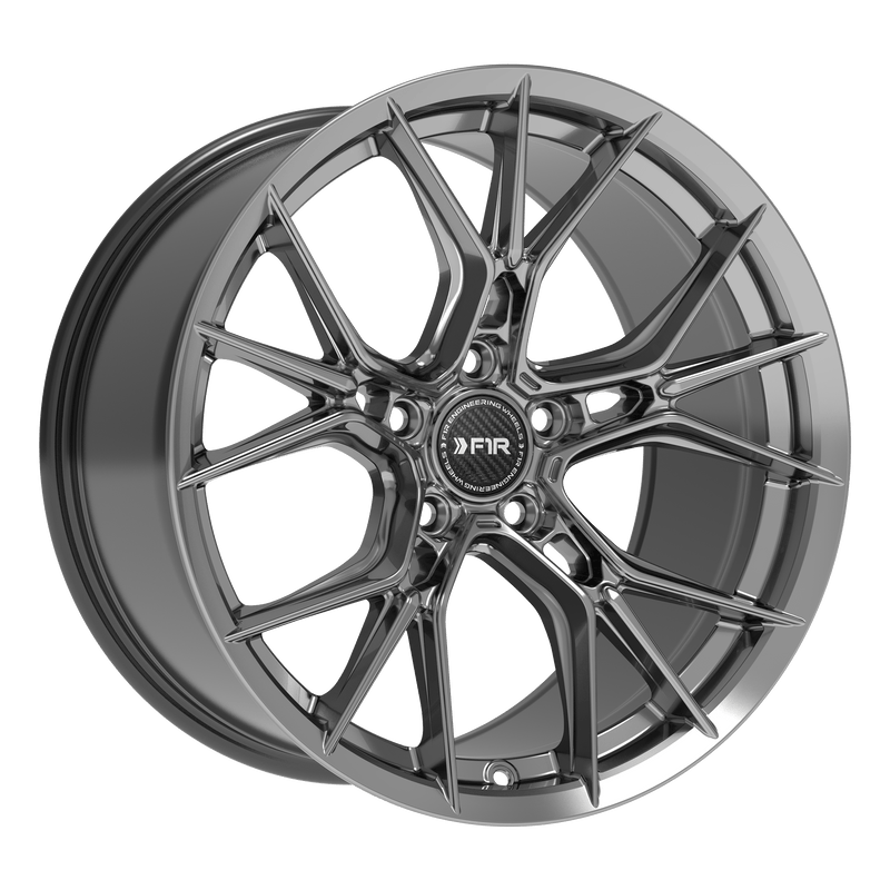 F1R 19x8.5 FS1 Wheel - 5x112 +35 - Hyper Black FS119855112HB35