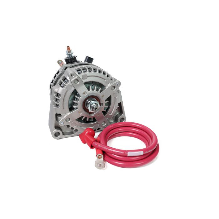 Polished ProCharger LS LT 225-amp alternator with wiring harness part number 3LSAL-001P