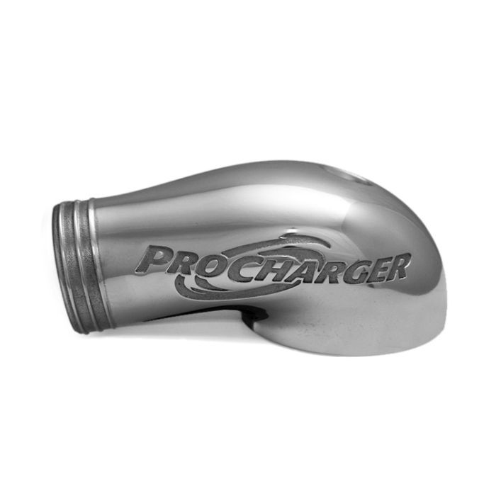 ProCharger 4150 Competition carb hat polished 3.5-inch inlet 4.5-inch height AM001A-001P