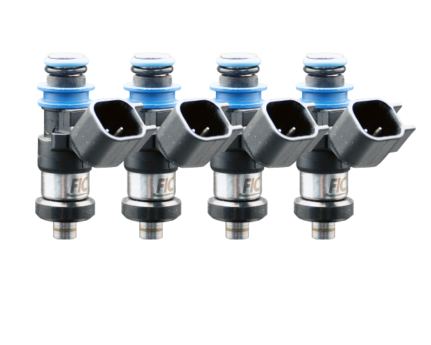 FIC ISC-0660H-SP-4 660cc high impedance custom injectors for 4-cylinder engines with 38mm shorty configuration